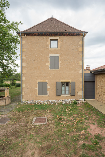 Façade latérale est de la maison