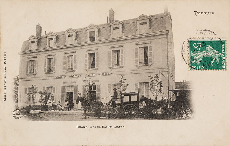 Façade avant l'ajout d'un second étage carré.