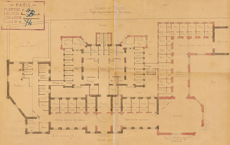 Projet de Naudet (1890).