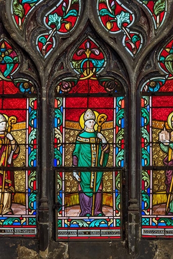2e chapelle nord : saint Grégoire.
