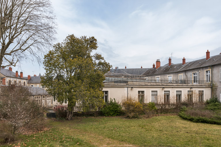 Façade sur le jardin, extension de 1924-1926, côté sud-ouest.