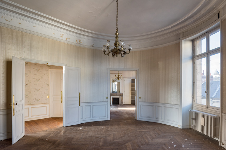 Premier étage, appartement du caissier, vestibule.