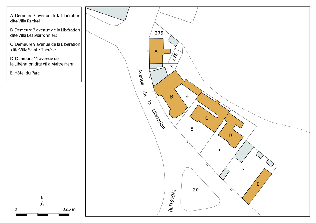 Plan-masse et de situation, extrait du plan cadastral (2023). ; Plan-masse et de situation, extrait du plan cadastral (2023). ; Plan-masse et de situation, extrait du plan cadastral (2023). ; Plan-masse et de situation, extrait du plan cadastral (2023). ; Plan-masse et de situation, extrait du plan cadastral (2023).