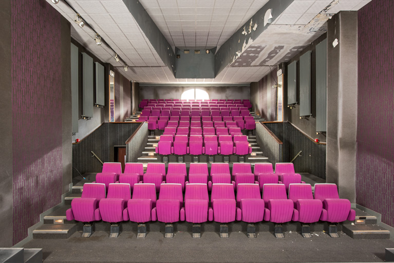 Cinéma désaffecté Botex, puis Select puis Paris (65 rue de Paris) : la salle 2.
