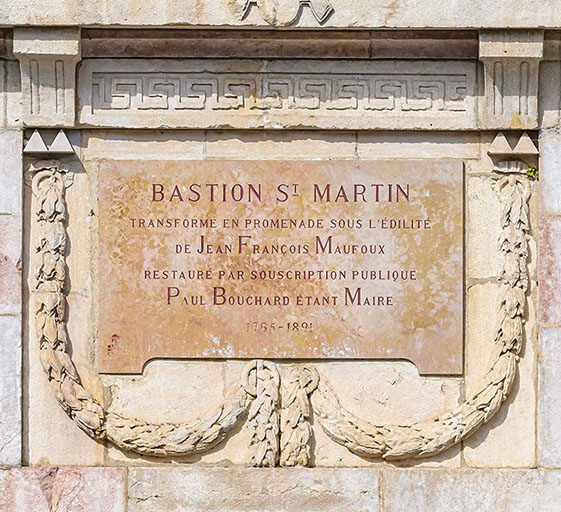 Détail de l'inscription.