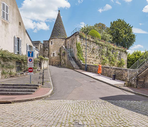 Vue depuis la rue Poterne.