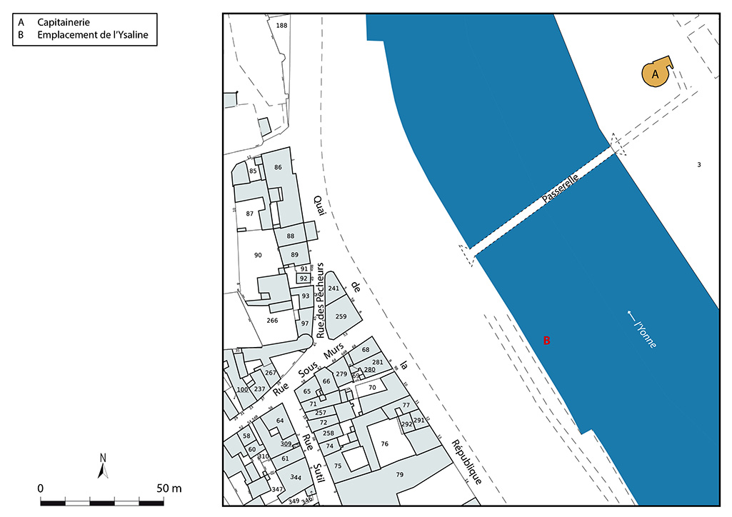 Plan de situation. Source : Direction générale des Finances Publiques - Cadastre ; mise à jour 2023, section BE, 1/500 réduit à 1/1 000.