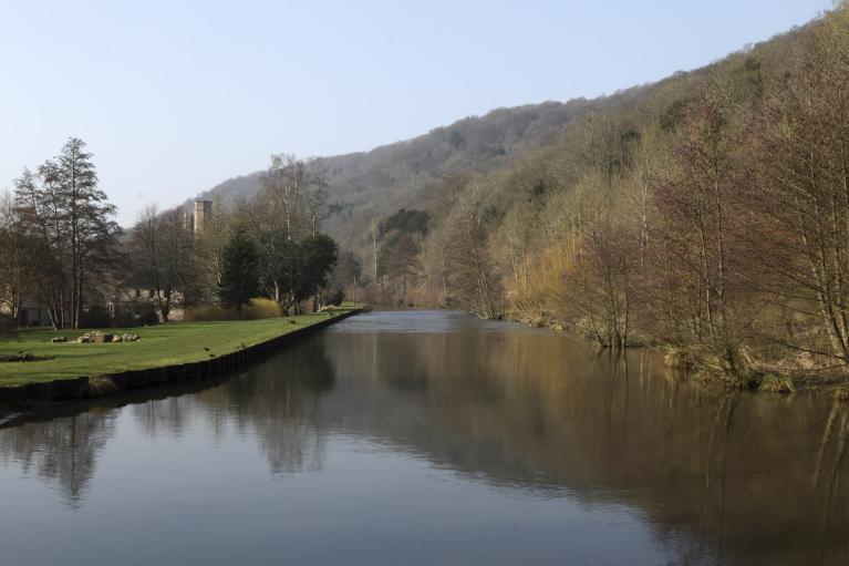 Canal d'amenée de la filature Levavasseur à Pont-Saint-Pierre.