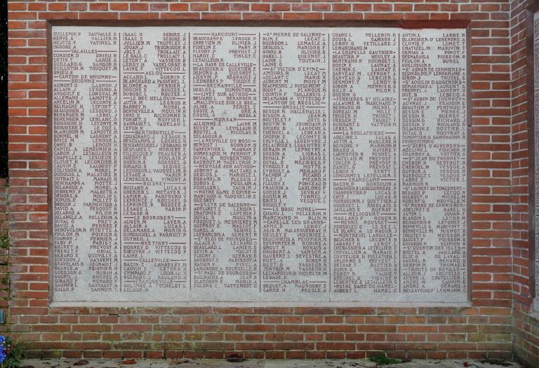 Monument aux morts de la guerre de 1914-1918