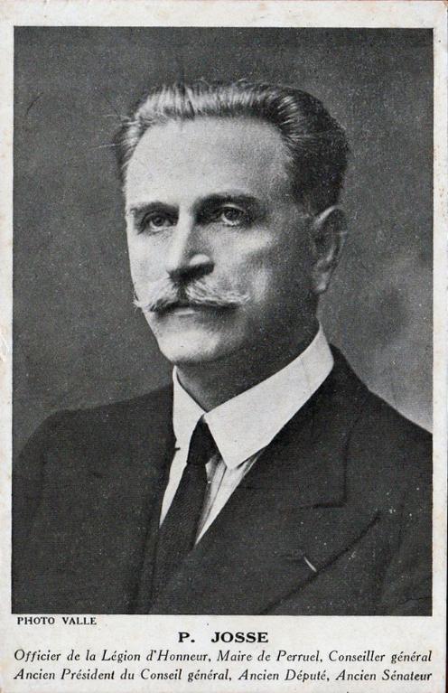 Portrait de Prosper Josse, vers 1930, phot. Vallé (Coll. part.)