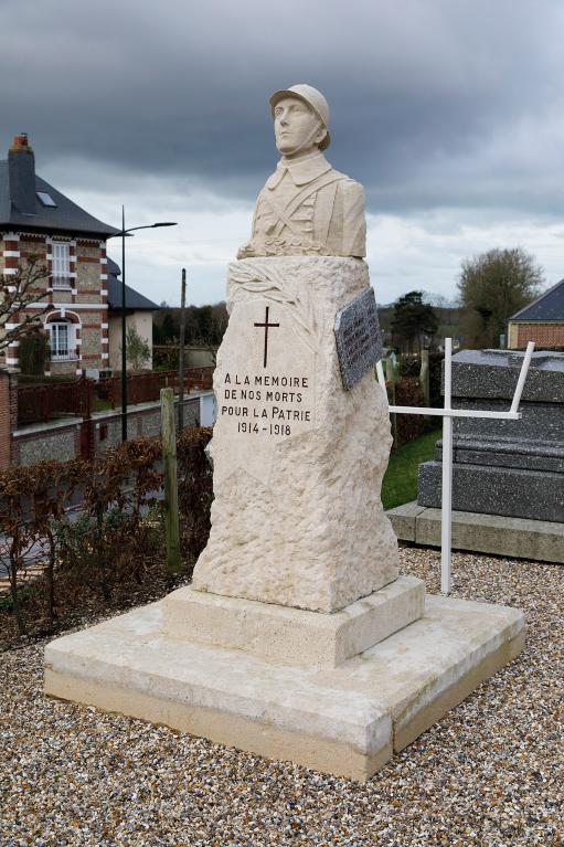 Vue d'ensemble du monument, angle sud-est.