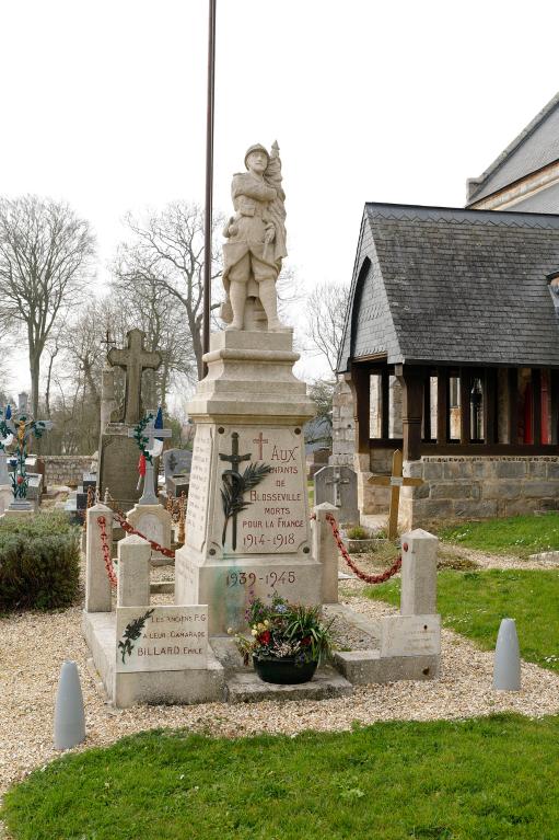 Vue d'ensemble du monument, face principale.