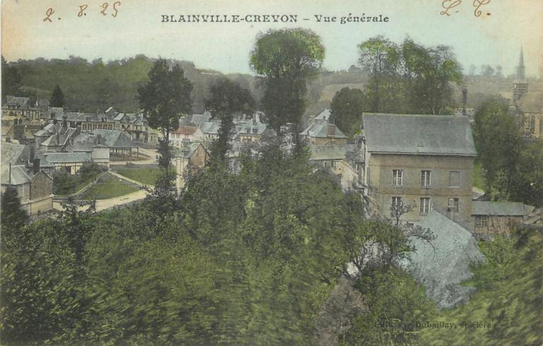 Vue générale.- Carte postale, 1925.
