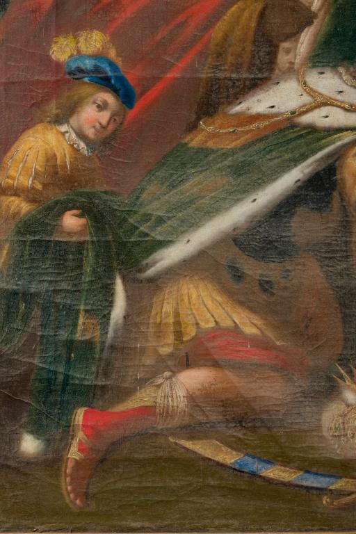 Détail : page de Melchior. 