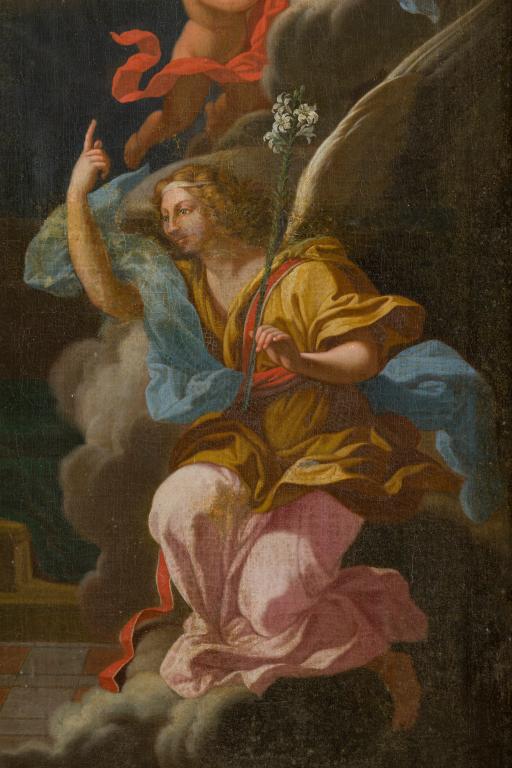 Détail : archange saint Gabriel.