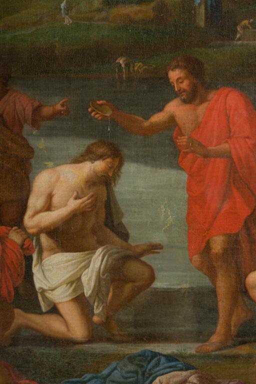 Détail : Christ et saint Jean-Baptiste.