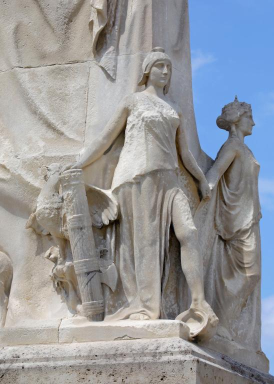 La France, détail.