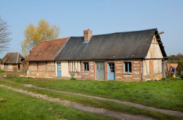Maison du fermier, vue depuis le sud-est.