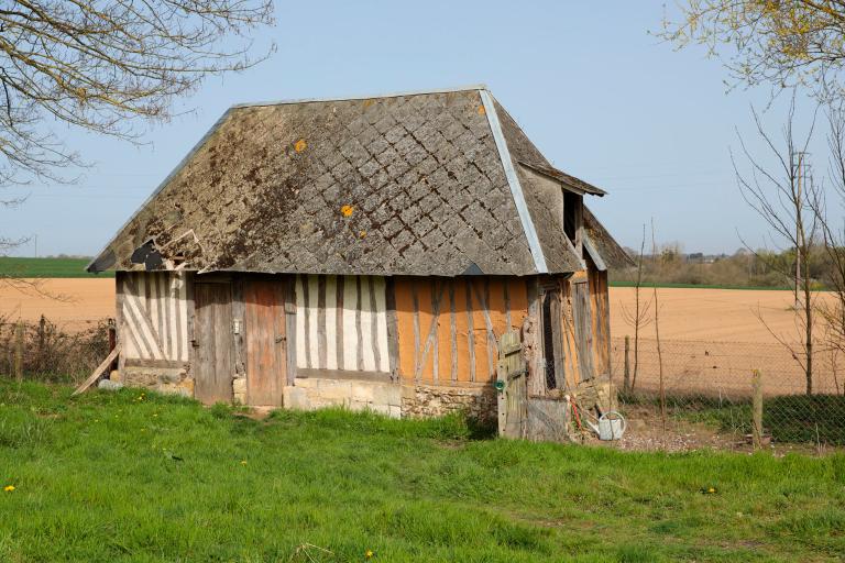 Poulailler, vue depuis le sud.