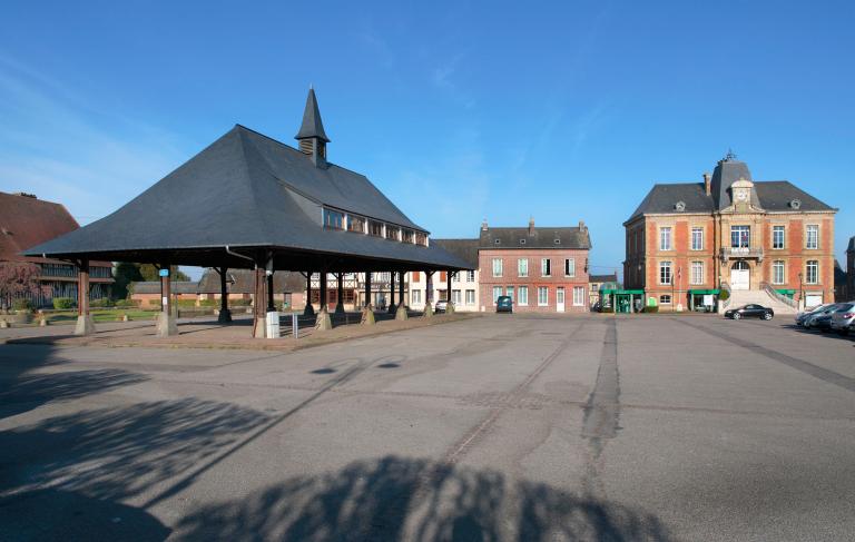 Place du marché, vue depuis l'est.
