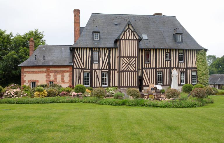 Manoir, façade nord. 