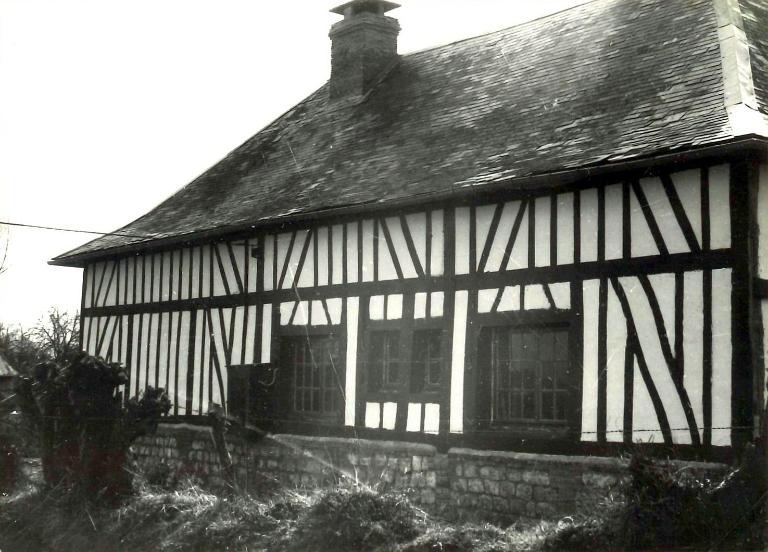 Maison (ZM6).- Photographie du Parc de Brotonne, 1971. 