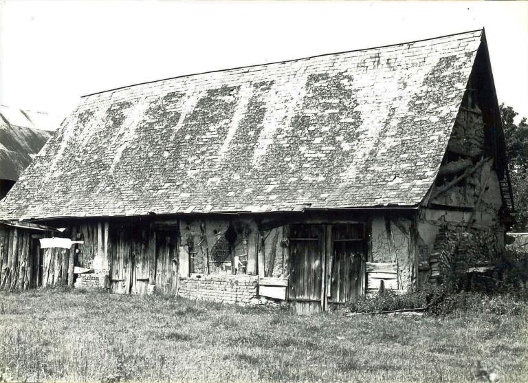 Grange (AB45).- Photographie du Parc de Brotonne, 1971. 