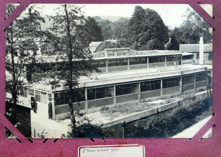 Vue du nouvel atelier de l'usine.- Photographie, aout 1932 (Coll. part.).