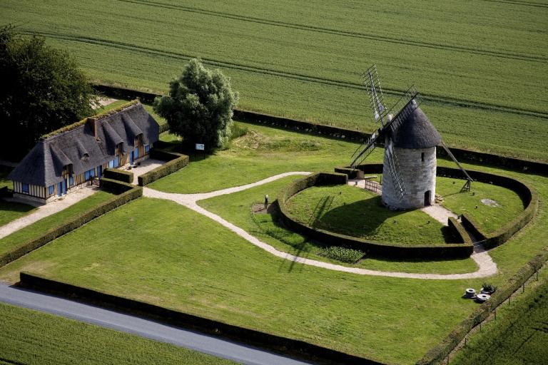 Vue aérienne du site.- Photographie, 2017 (Collection Alain Joubert). 