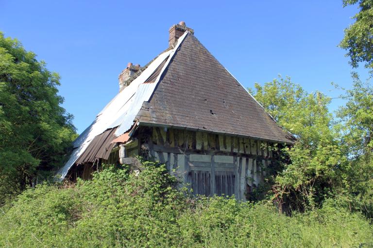 Logis, pignon ouest. 