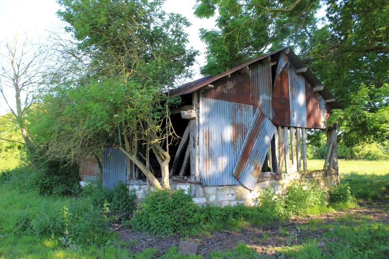 Ancien pressoir, pignon nord. 