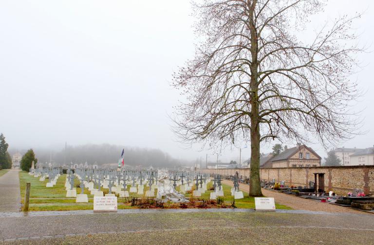 Le site, vu depuis le nord-ouest.