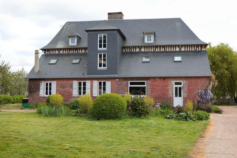 Logis, façade nord. 