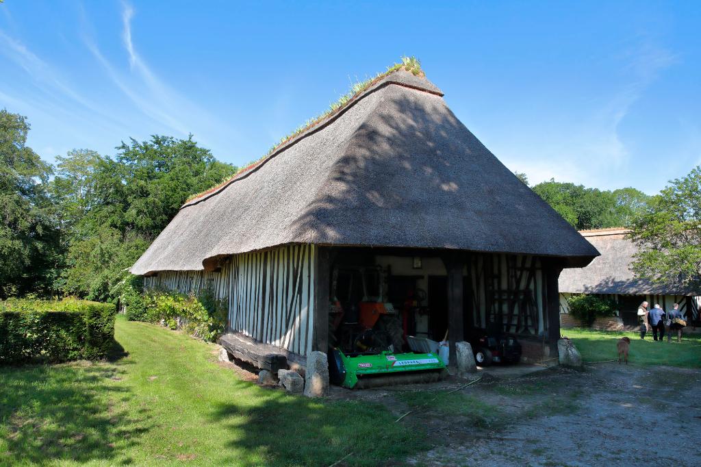 Bergerie, étable et laiterie, pignon est.