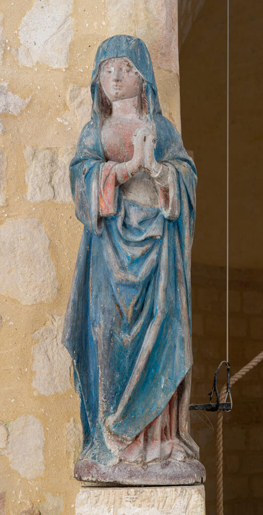 La Vierge, face, vue d'ensemble.