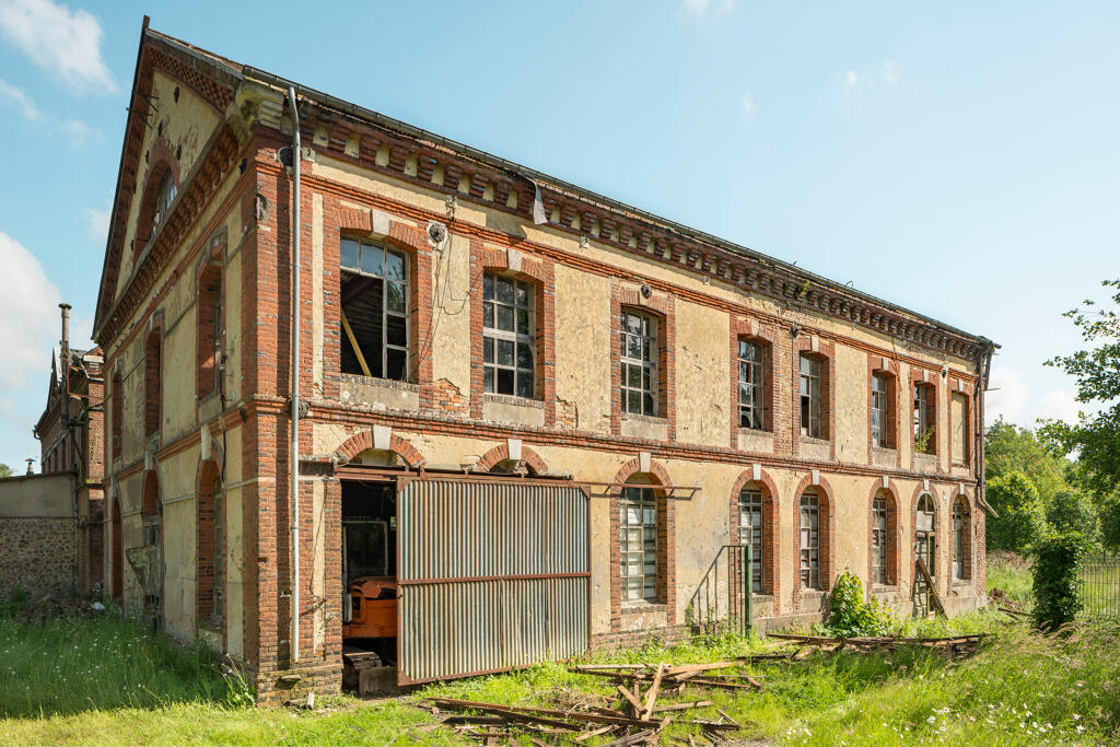 Atelier de la filature, vue du nord.