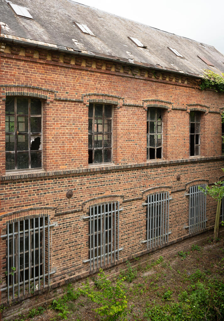 Atelier de rubanerie, façade arrière.