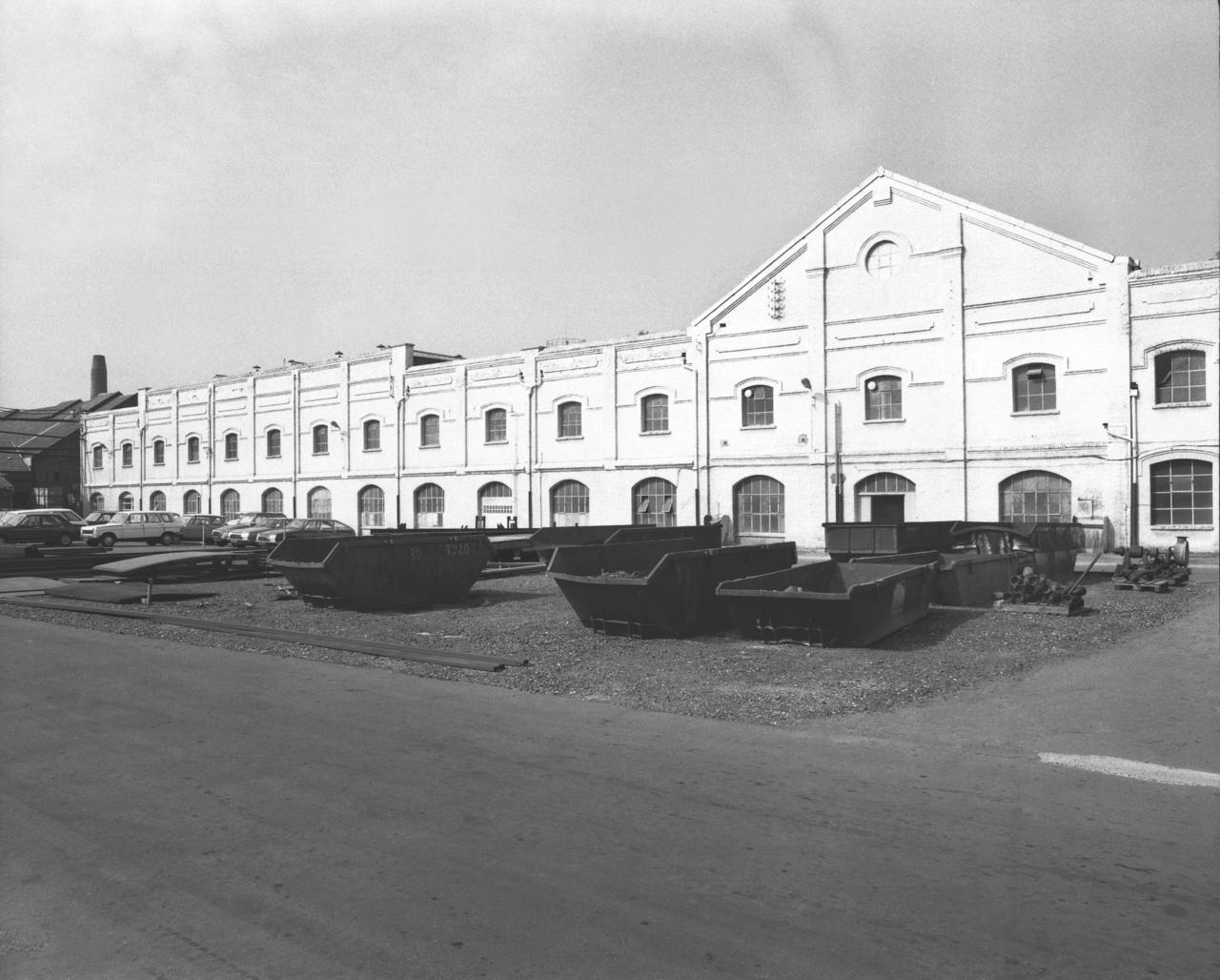 Élévation antérieure de la poterie du haut (détruite vers 1980). 