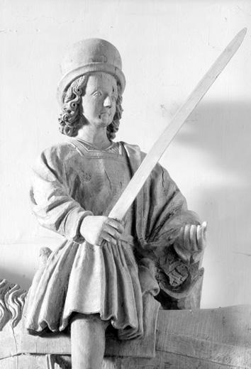 Saint Martin : détail.