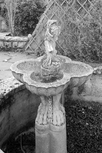 Fontaine, vue plongeante.