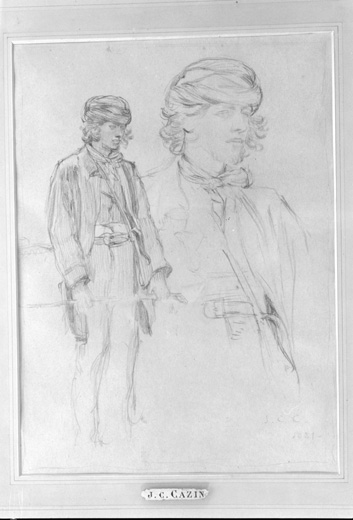 Dessin : Jeune homme