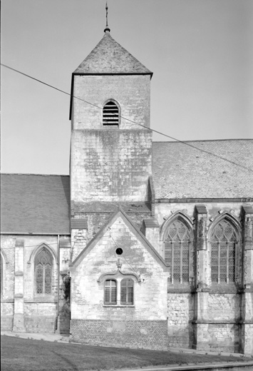 Clocher, façade sud.