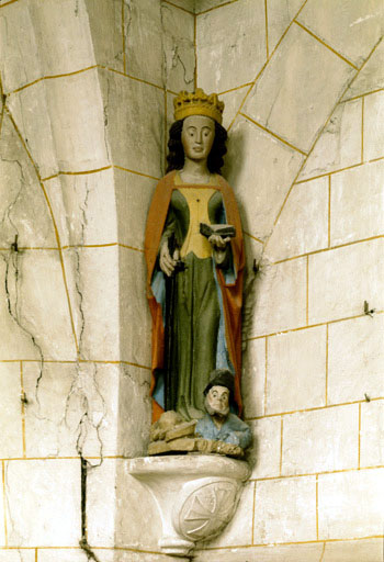 Statue : Sainte Catherine d'Alexandrie