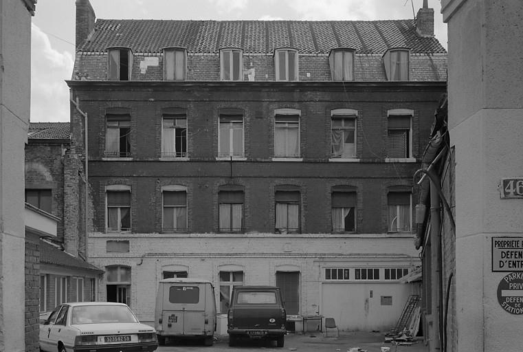 Elévation antérieure rue Caumartin.