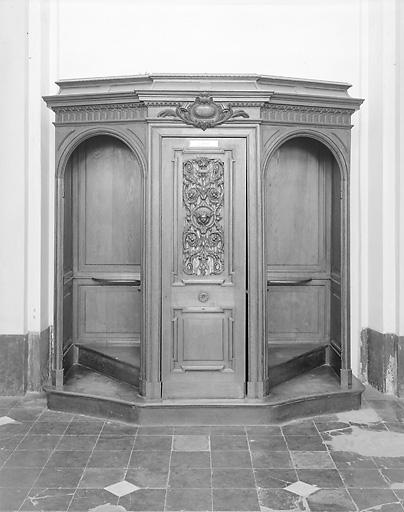 Confessional n° 2 : vue générale.