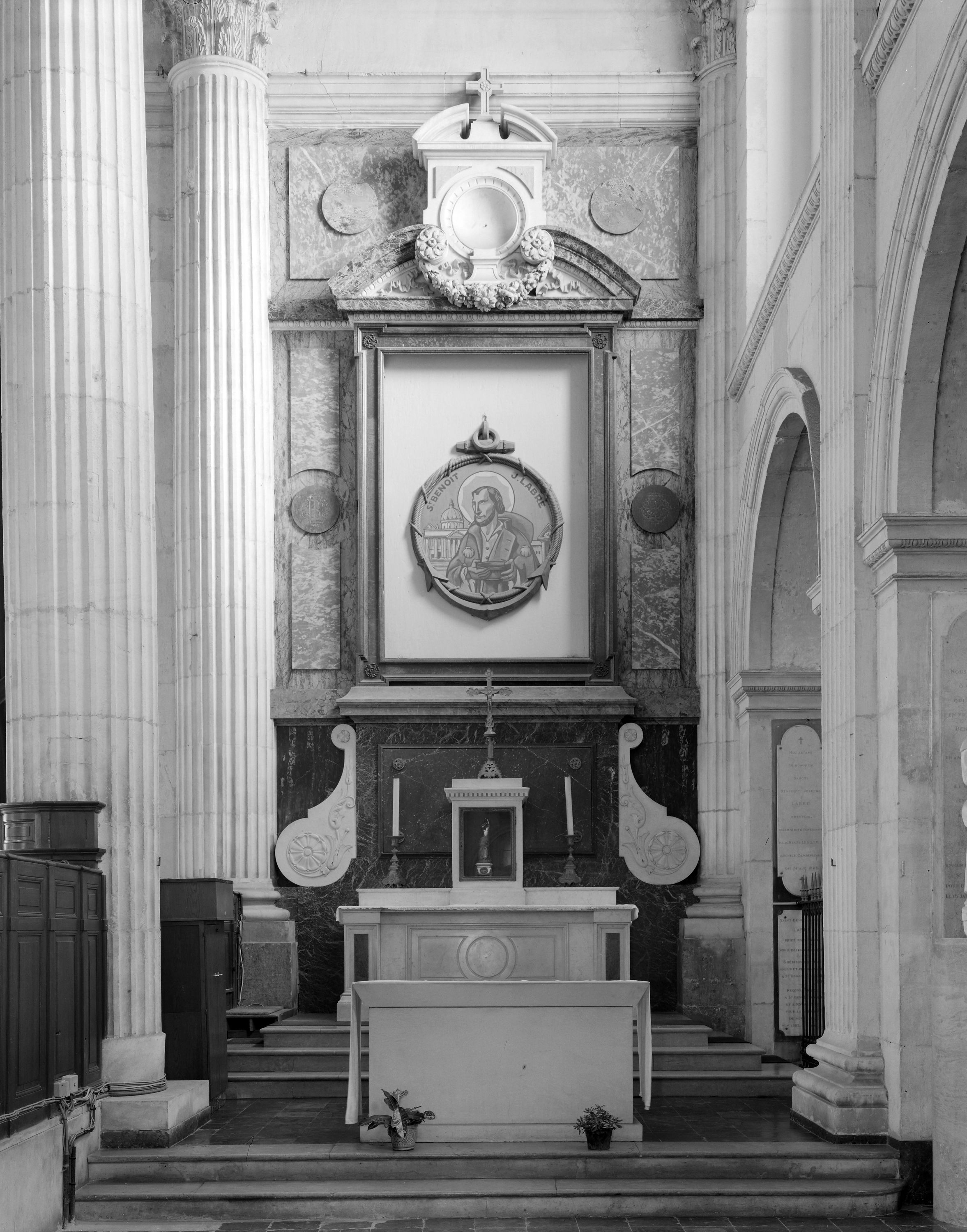 Vue de l'ensemble en 1986.