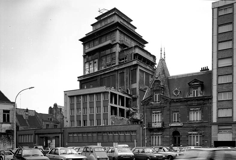 Atelier de fabrication et logement patronal, façade sur rue des Viviers.