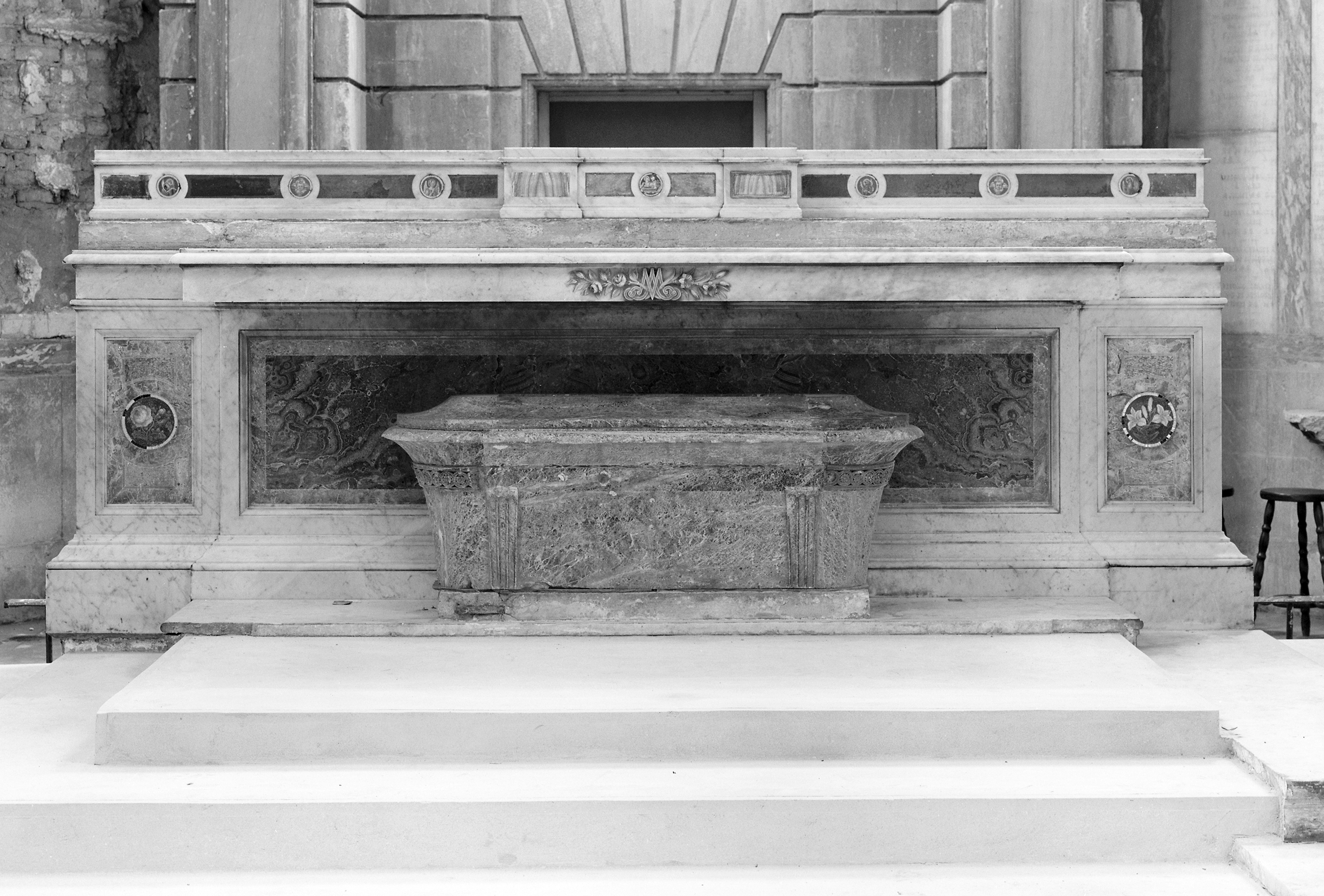 Vue générale, état en 1987. 