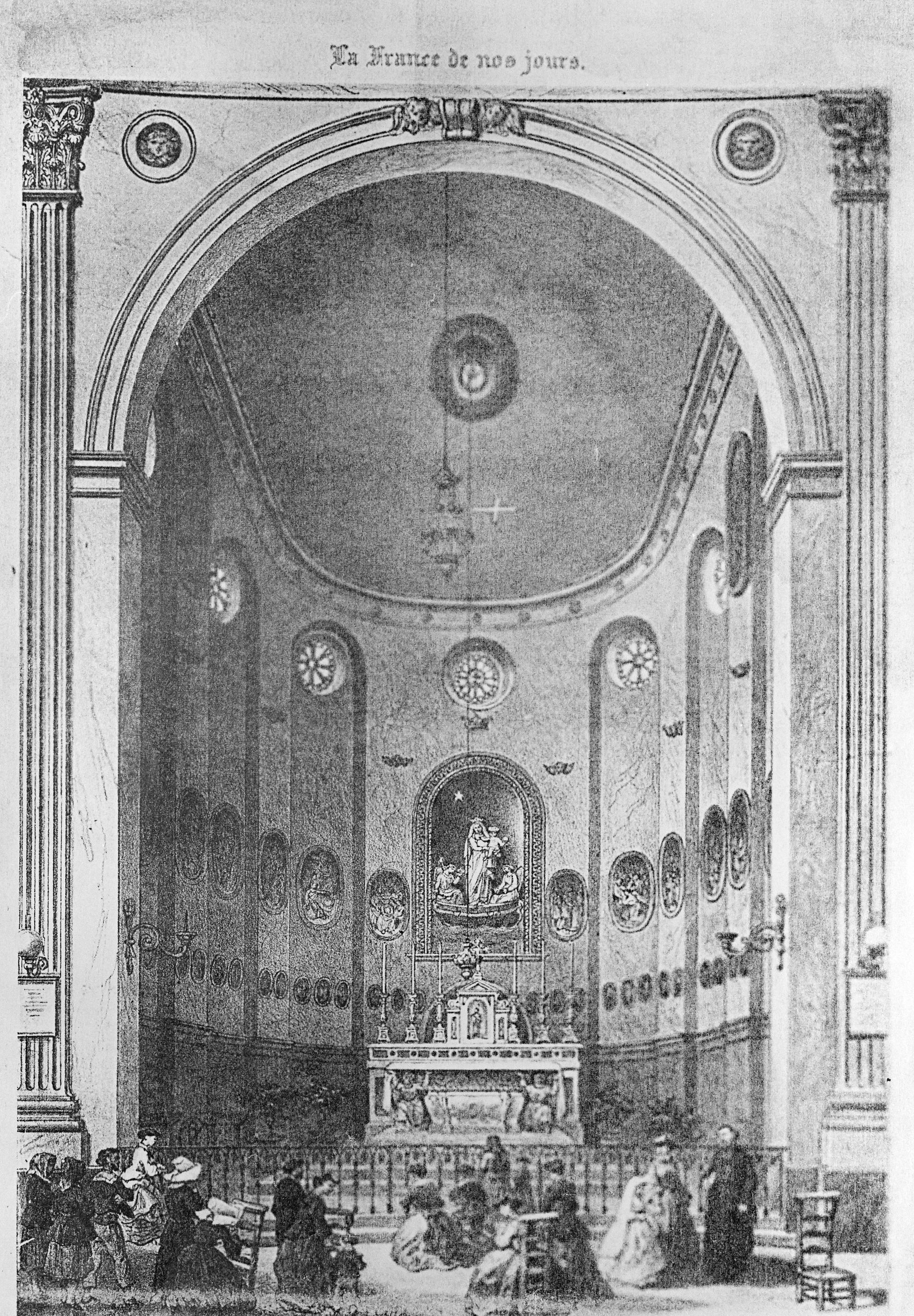 État vers 1886, vue d'ensemble : gravure. In Asselineau, la France de nos jours, 1864-1866.