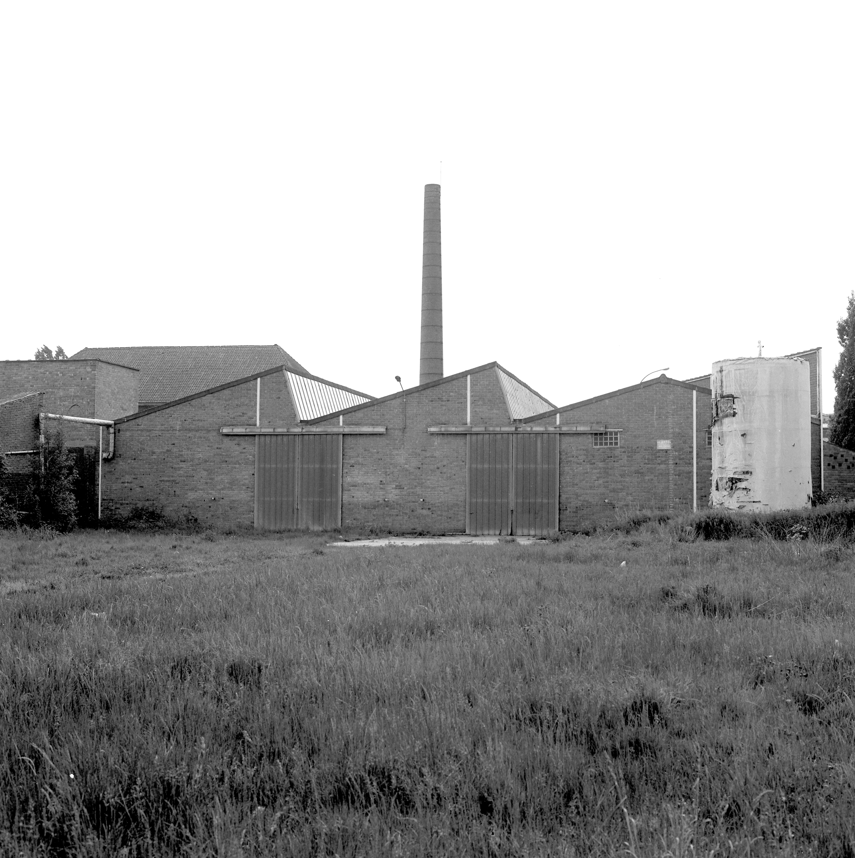 Atelier de fabrication, élévation avenue Aristide-Briand.